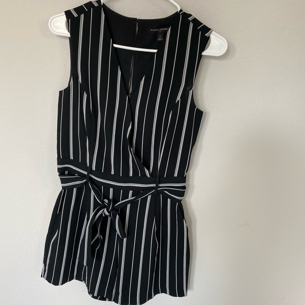 Banana Republic Striped Romper